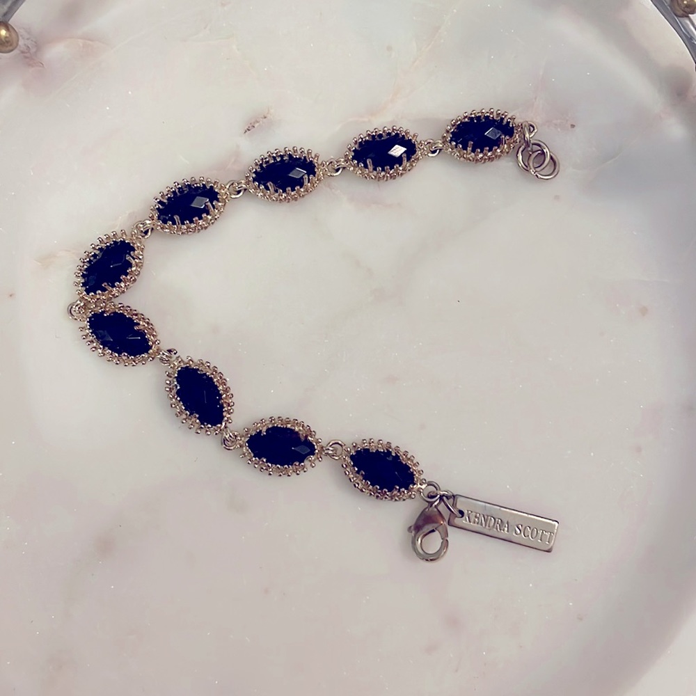 Kendra Scott black beaded bracelet